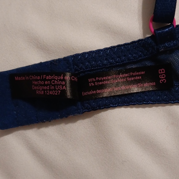 Black Fuchsia bra - Picture 4 of 4